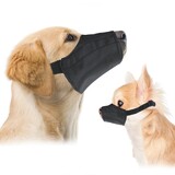 Dog Muzzle Quick-Release Nylon Sizes: Chihuahua - St Bernard
