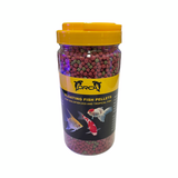 Orca Floating Fish Pellets For Goldfish, Koi, Tropical Fish, 1.5mm, 2.5mm, 3.5mm