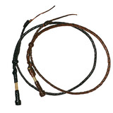 Ord River Stockwhip Hat Band Black Or Brown Mini Stock Whip Adjustable