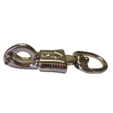 Panic Snap Hook Quick Release Locking Clip Nickel Plated 25mm Swivel Eye