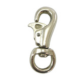 Bull Snap Clip With Hook Easy Open Steel Nickel Plated Horse Rope Lead Rugs