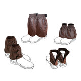 Over Boots Oilskin Ankle Gaiters Sock Saver Water Repellant Hiker Work 4 Styles