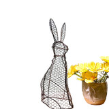 Topiary Wire Rabbit Topiary Sculpture