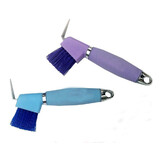 Showcraft Gel Handle Horse Pony Hoof Pick With Brush