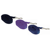 Zilco Lunge Rein Polypropylene Webbing Nickel Plated Snap Horse Dog 7Mt