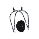 Pow Prince Of Wales Non Rust Spur Set With Nylon Straps Show Pony Club