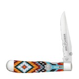 Whiskey Bent Trapper Traditional Slip Joint Single Serrated Blade - Wapi