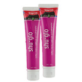 2 x Waproo Shu Glo 100g, 3 In 1 Leather Cleaner Conditions Waterproofs