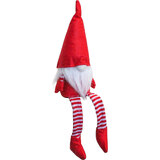 Sprout Fluffy Santa Bench/Shelf Sitter Christmas Xmas Ornament Figurine