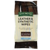 Oakwood Leather & Synthetic Wipes 20 Wipes