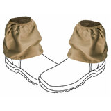 Over Boots Ankle Hiking Gaiters Sock Saver Protect 100% Cotton Khaki