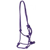 Natural Horsemanship Rope Halter Purple Cob Size Tack Gear Stable Saddlery Horse