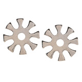 Nickel Plated Spur Rowels 1.1/8"/2.9cm