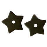 Pair Steel Spur Rowels No 18B 1.1/2Inch 5 Point Western Cowboy 