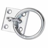 Heavy Duty Hitching Ring + Plate Horse Tie Up Livestock 