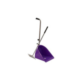Pooper Scooper Manure Rake Adjustable Handle Dog Horse Stable Poop Scoop Purple