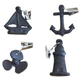 Mr Gecko Table Cloth Weights Marine Hand Made Cast Iron