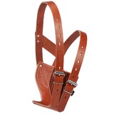 Miracle Weaver Leather Wind Sucking Crib Stop Collar Strap Warmblood / Draft Horse