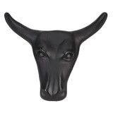 Equine Junior Steer Head Roping Dummy Black