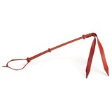 Australian Redhide Cattle Flogger with Plaited Leather Handle