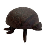 Mr Gecko Lady Bird Ornament Cast Iron Antique Rust Paper Weight Hand Made