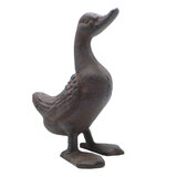 Mr Gecko Cast Iron Duck Hand Made Antique Rust Decor Figurine Statue