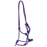 Natural Horsemanship Rope Halter Tack Gear Stable Saddle Horse Purple Full